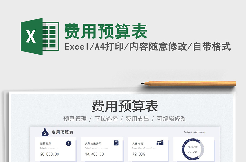 費(fèi)用預(yù)算表
