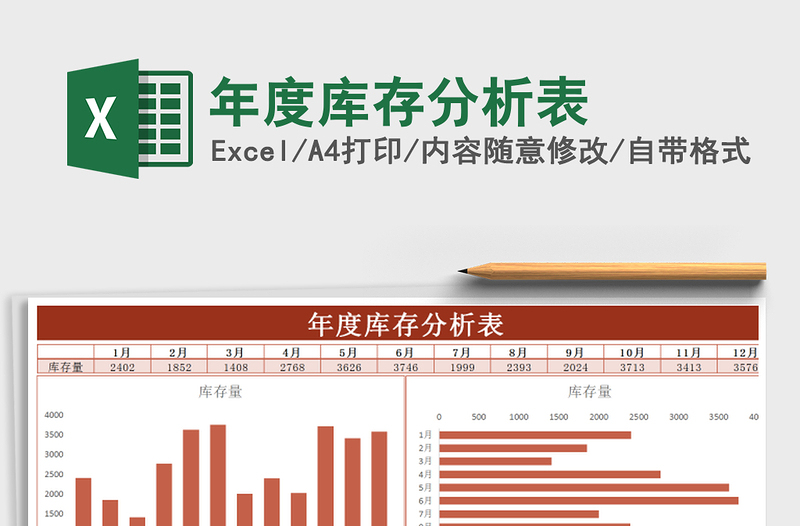 2021年年度庫(kù)存分析表