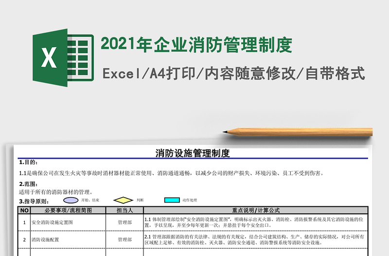 2021年企業(yè)消防管理制度