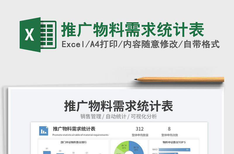 推廣物料需求統(tǒng)計表