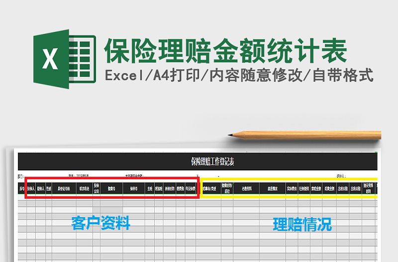 2022年保險(xiǎn)理賠金額統(tǒng)計(jì)表