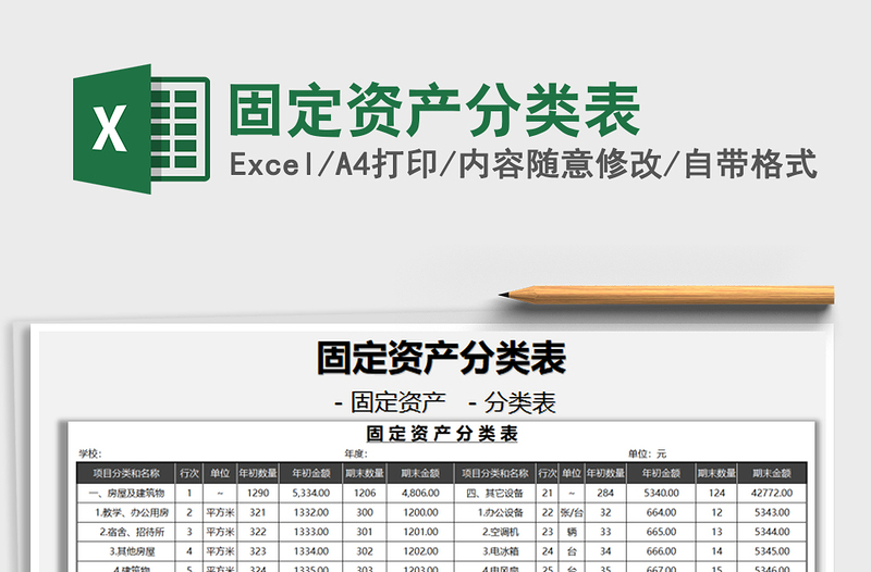 2021年固定資產(chǎn)分類表
