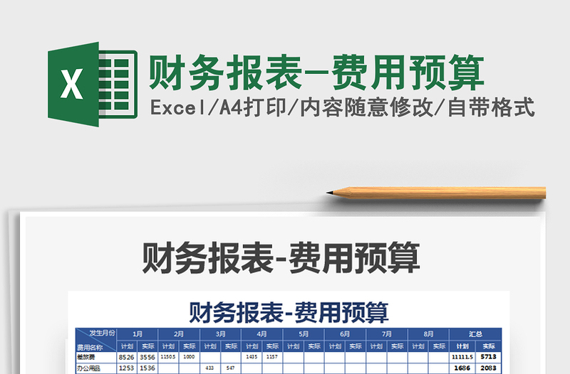 2021年財(cái)務(wù)報(bào)表-費(fèi)用預(yù)算