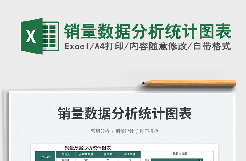 2023銷量數(shù)據(jù)分析統(tǒng)計(jì)圖表免費(fèi)下載