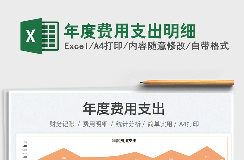 年度費(fèi)用支出明細(xì)