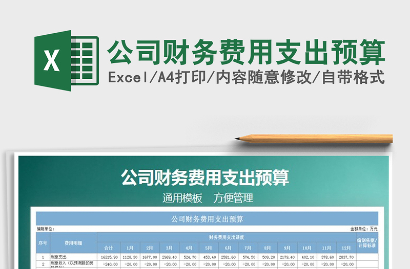 2021年公司財(cái)務(wù)費(fèi)用支出預(yù)算