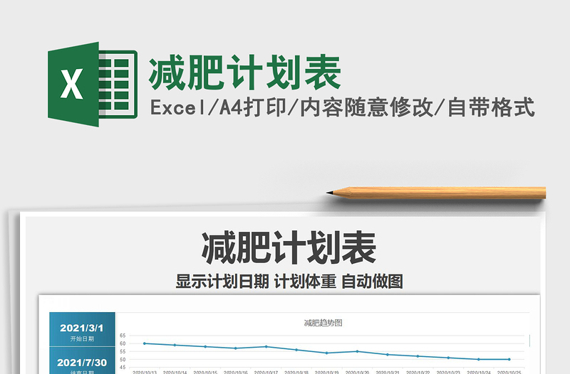 2021年減肥計劃表