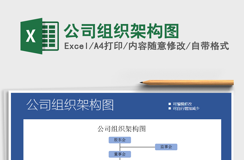 2021年公司组织架构图