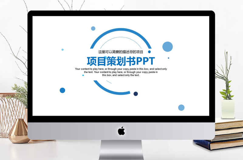時尚簡約商業(yè)項目計劃書策劃書PPT