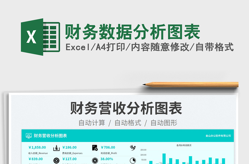 財務數(shù)據(jù)分析圖表