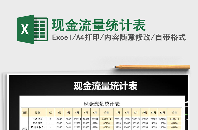2021年現(xiàn)金流量統(tǒng)計(jì)表