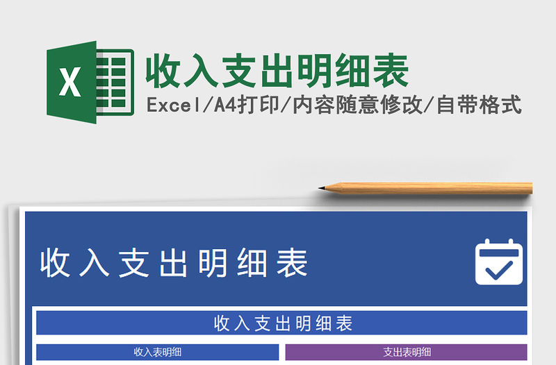 2021年收入支出明細表