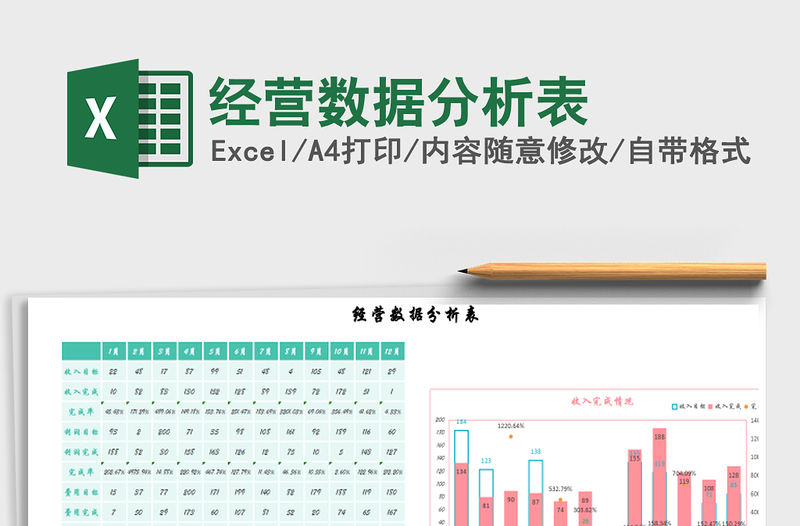 2021年經(jīng)營數(shù)據(jù)分析表