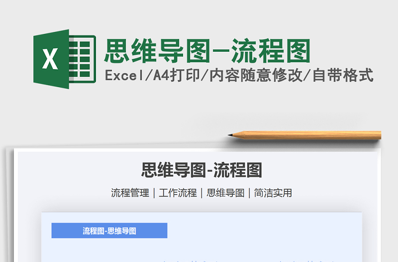 2021年思維導(dǎo)圖-流程圖