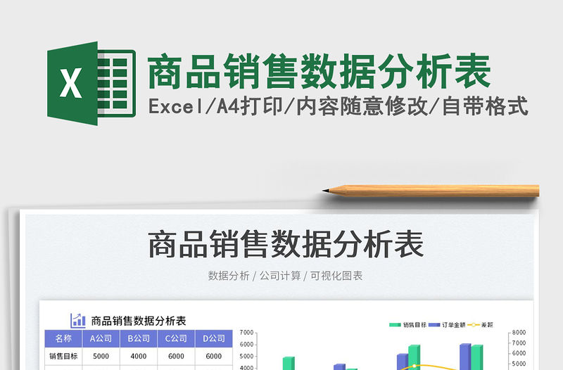 2023商品銷售數據分析表免費下載