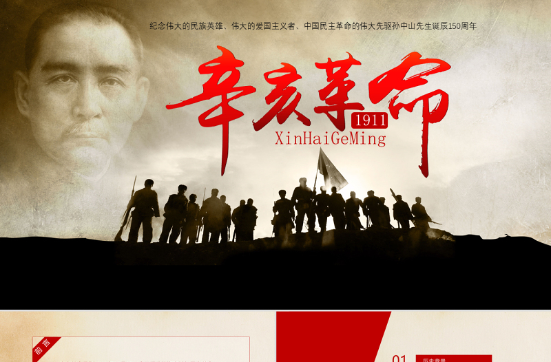 辛亥革命內(nèi)容完整動(dòng)態(tài)PPT