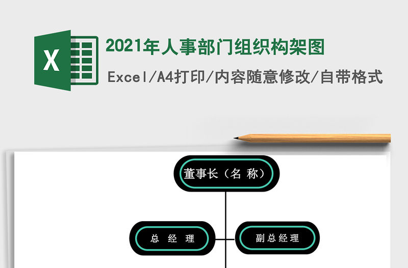 2021年人事部門組織構(gòu)架圖