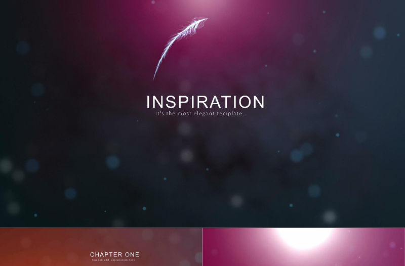 2021年大氣動態企業宣傳晚會PPT模板