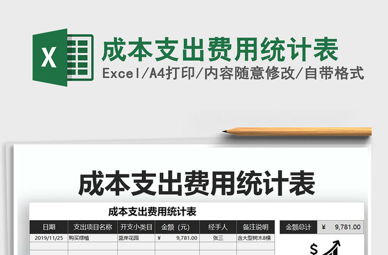 2021年成本支出費(fèi)用統(tǒng)計(jì)表