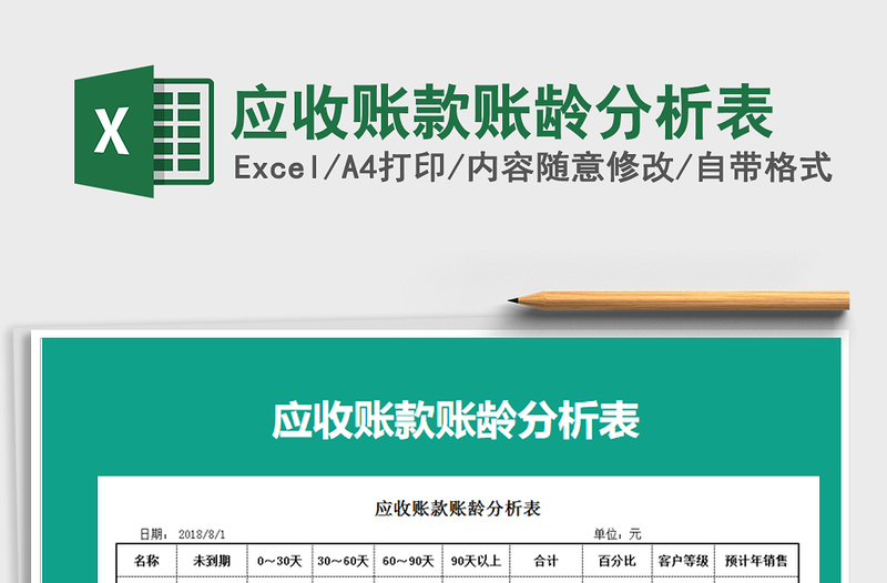 2021年應(yīng)收賬款賬齡分析表