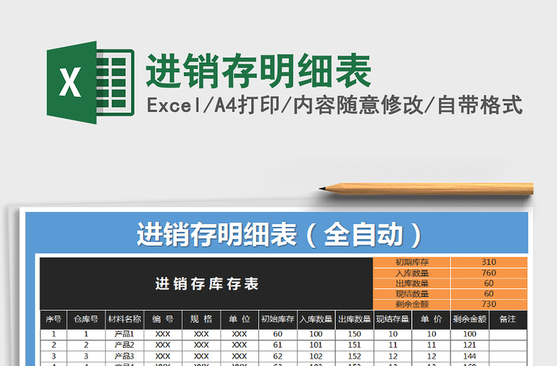 2021年進銷存明細表