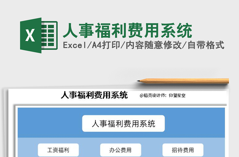 2021年人事福利費用系統(tǒng)