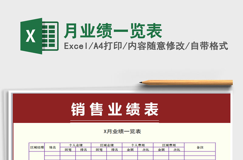 2021年月業(yè)績一覽表