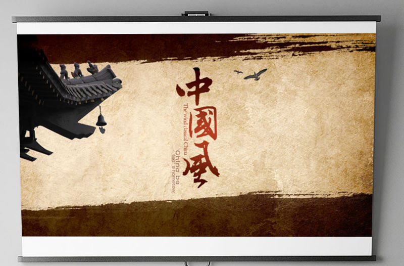 中國風(fēng)古建筑PPT背景