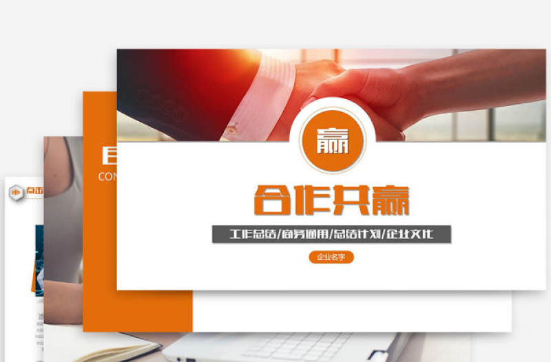 商業(yè)融資計(jì)劃書 合作共贏ppt