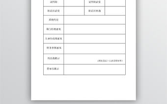 員工入職薪資表格模板