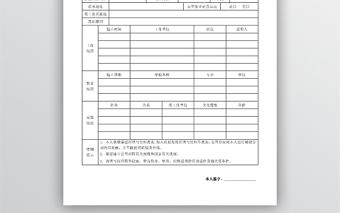 應聘登記表面試評估表