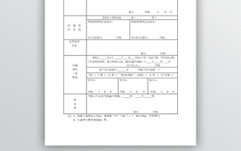 员工离职通知书模板