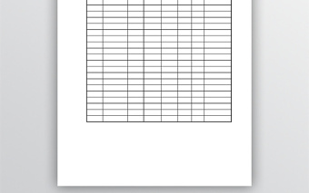 付款登記表word模板