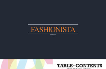 時尚潮流的時裝發布PPT模板