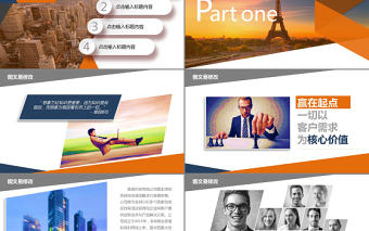 歐美時尚商業活動策劃書PPT模板