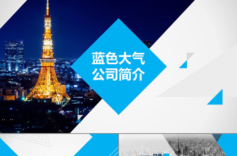 科技公司项目报告ppt