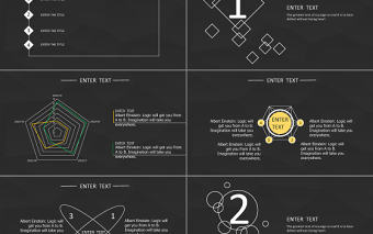 游戲黑色商ppt模板