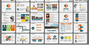 學校簡介中小學文明校園評優自評報告PPT