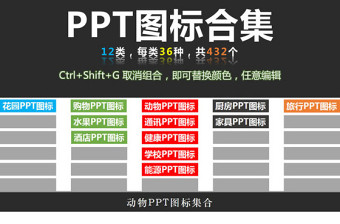 ppt地点小图标素材