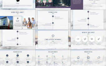 黑白極簡商務(wù)匯報(bào)PPT模板