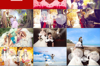 【超好看婚慶動畫】婚禮策劃婚慶相冊PPT/58cb45793d005