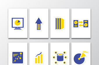 16款矢量商務(wù)PPT數(shù)據(jù)圖標(biāo)