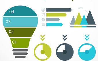 信息表PPT矢量圖形圖標(biāo)