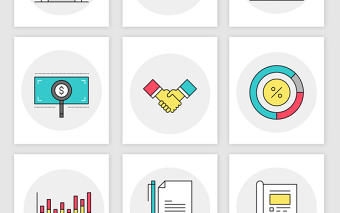 金融投資理財分紅利息PPT會議素材