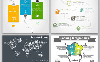 科技目錄時間軸PPT海報背景素材