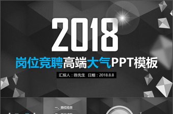 2022公司内部竞聘ppt范文三篇