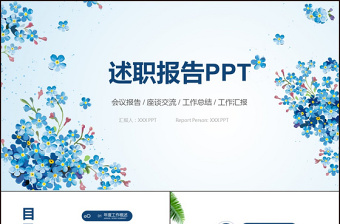 2022挂职蹲苗干部的述职报告ppt