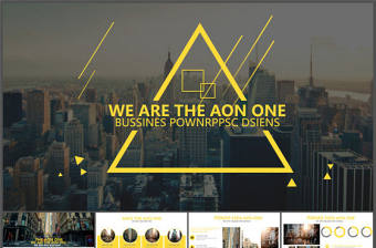 時尚歐美雜志風通用PPT模板