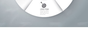 精美圓形商務(wù)信息統(tǒng)計圖表設(shè)計矢量素材