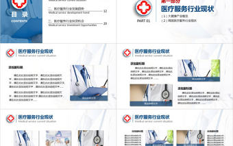 2017醫療醫學類PPT模版